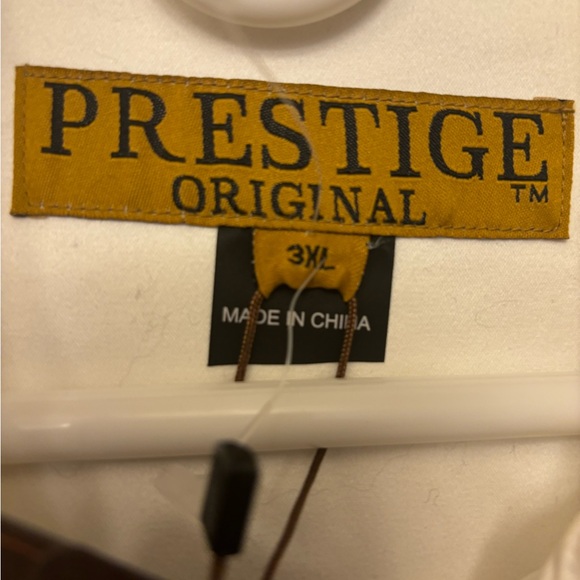 Prestige Original white Jean jacket 3XL brand new zipper - Picture 10 of 12